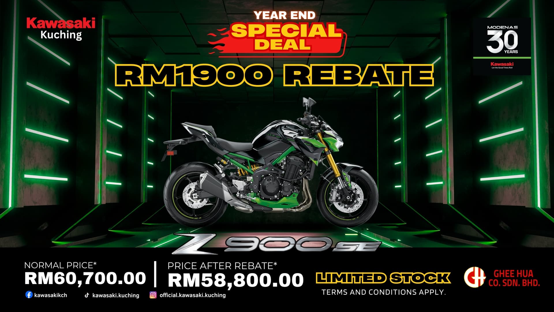 Z900 YEAR END SPECIAL DEAL